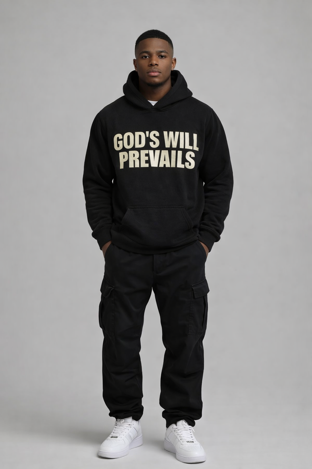 God's Will Prevails Hoodie